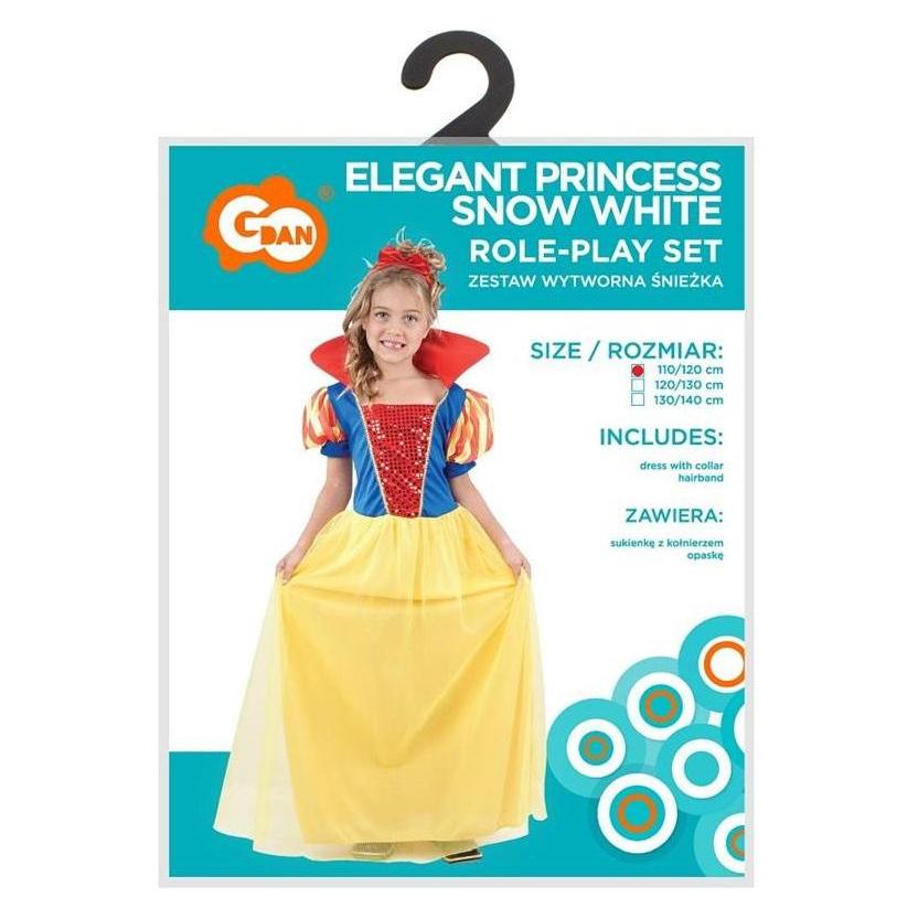 GoDan Kinderkostüm Elegantes Schneewittchen, Grösse 110/120cm (110) (58225091)
