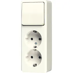 Jung SCHUKO-Zweifach-Steckdose 626 A