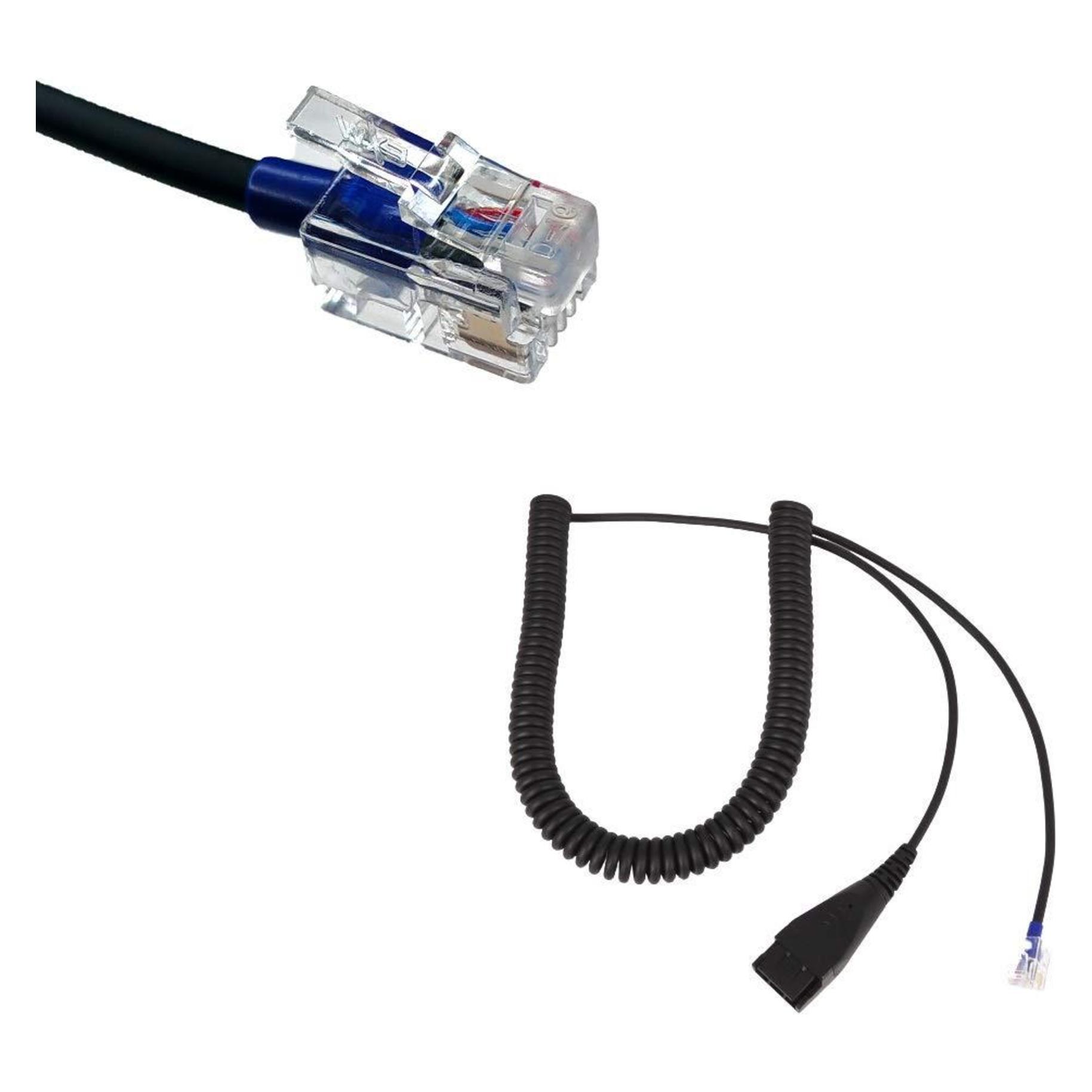 Gequdio RJ-Kabel kompat. mit Telefon (WA9401)
