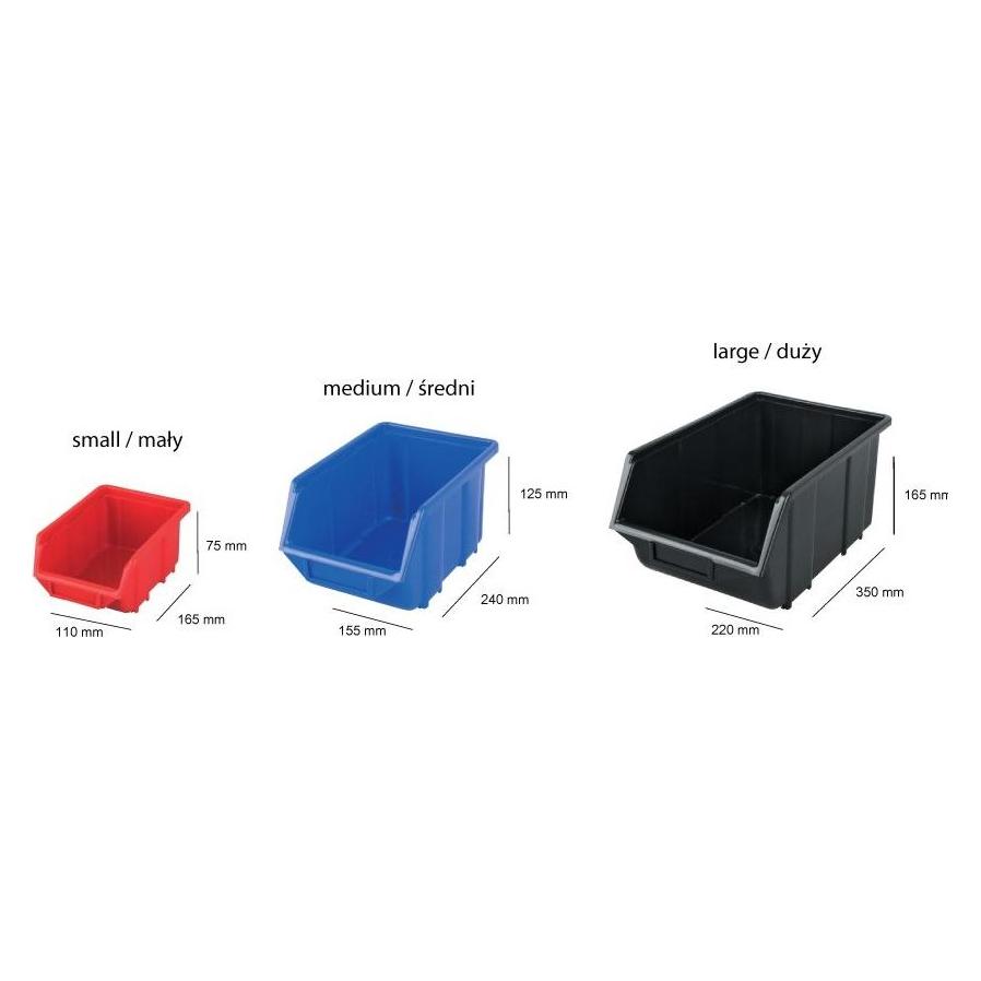Mega Aufbewahrungsbehälter 220x355x167mm rot (35532C) (35532C)