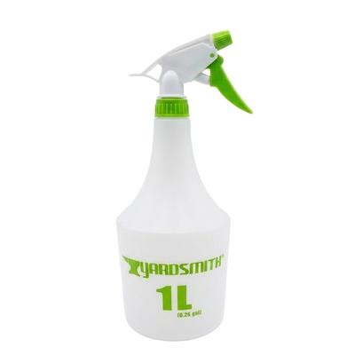 Sprühflasche 1 Liter Weiß-Grün Handsprüher Pumpsprüher Blumensprüher