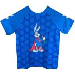 hummel, Mädchen, Sportshirt, t-shirt (122), Blau, 122