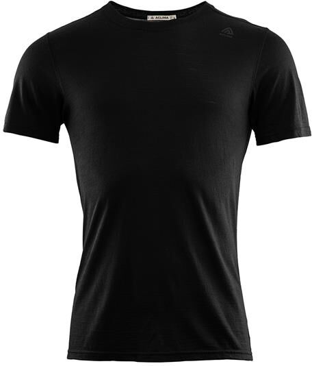 Aclima LightWool Undershirt Tee Mens, Jet Black L
