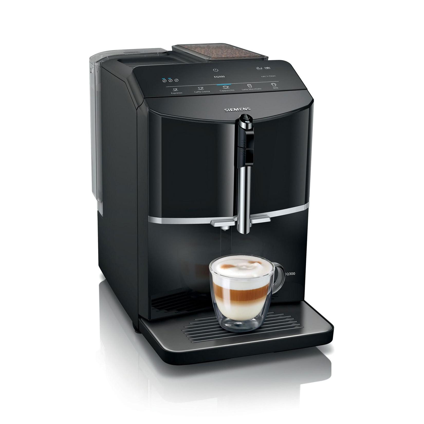 Siemens TF301E19, Kaffeevollautomat schwarz