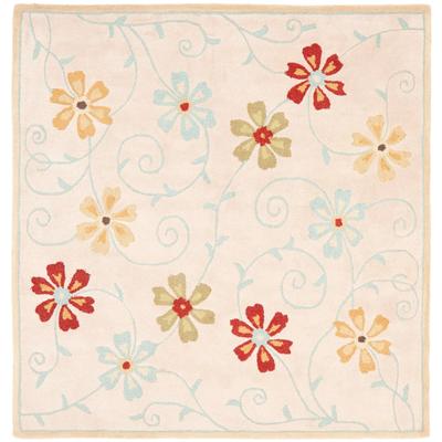SAFAVIEH Handmade Blossom Aura Modern Floral Wool Rug
