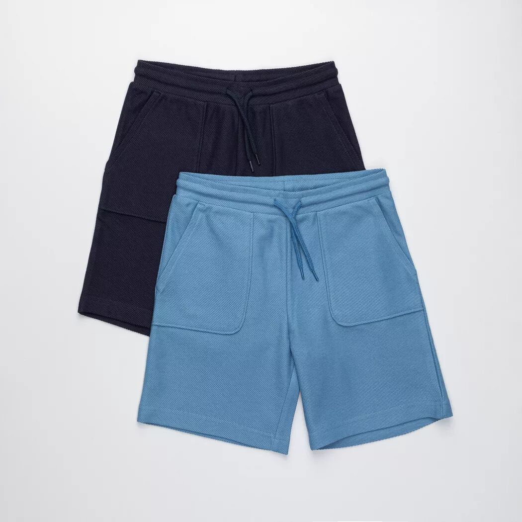 Manor Kids - Shorts Duo-Pack, 140, Marine