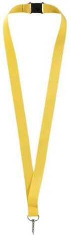 Laccetto badge poliestere con fermaglio staccabile 48x2,5 cm Personalizzate o neutre