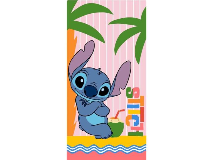 Lilo en Stitch Strandlaken Kokosnoot - 70 x 140 cm - Polyester