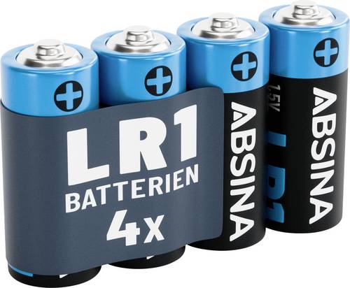 Absina Lady (N)-Batterie Lady (N) Alkali-Mangan 1.5V 800 4St.