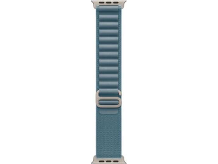 Apple - Bracelet 49 Mm Small Alpine Bleu Clair Naturel
