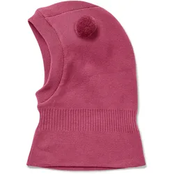 Tchibo - Kinder-Bommel-Schlupfmütze - dunkelrosa
