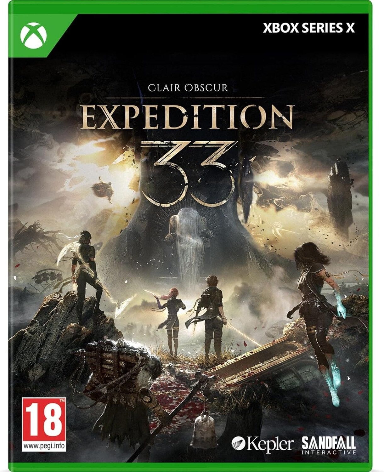 Bandai Namco Entertainment Europe Clair Obscur: Expedition 33 for Xbox Series X (Disc) - Role-playing Adventure Game