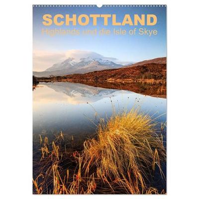 Schottland: Highlands und die Isle of Skye (Wandkalender 2027 DIN A2 hoch), CALVENDO Monatskalender