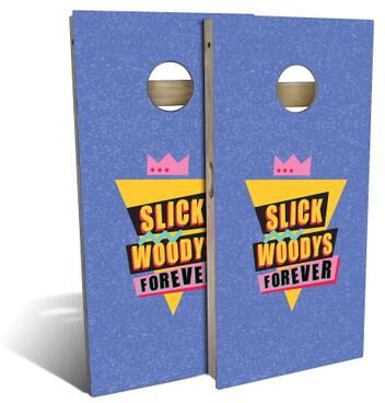 Skip's Garage 90s Forever Outdoor Cornhole Board Set