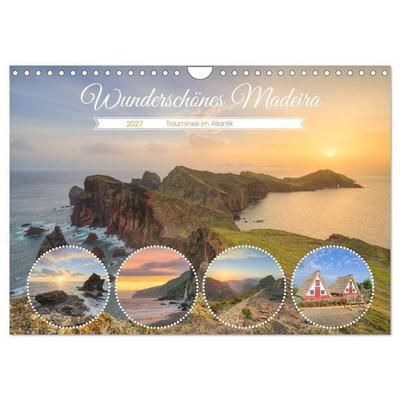 Wunderschönes Madeira (Wandkalender 2027 DIN A4 quer), CALVENDO Monatskalender
