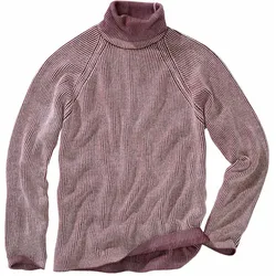 Chenille-Rollkragenpullover - 58