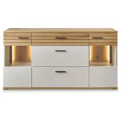 set one by Musterring Sideboard Quincy Dekor Lichtgrau