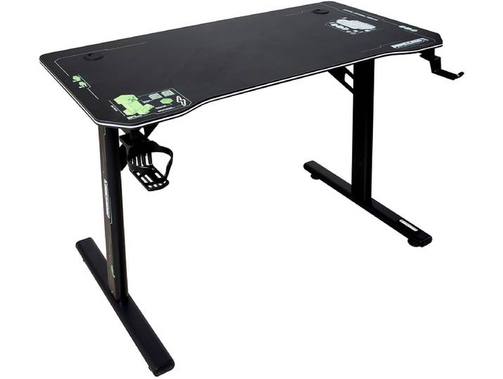 Gaming Schreibtisch MINECRAFT PIXELITE 115x55x74cm schwarz