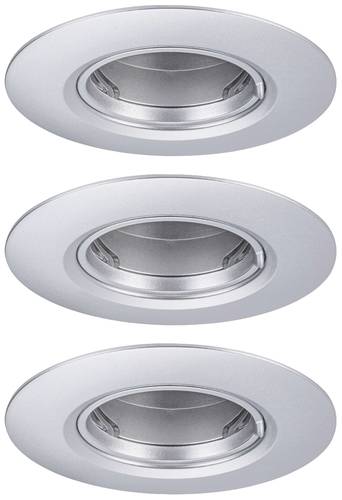 Paulmann 92113 Einbauleuchte 3er Set GU10 Chrom (matt)
