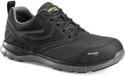 Carolina Gust Lo Aluminum Toe Athletic - Mens 9.5 Black Oxford Shoes D