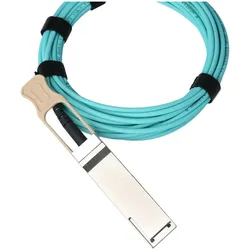 BlueOptics GIGABYTE QSFP28-AOC-3M kompatibles AOC QSFP28 BO282803L3M, Transceiver, Blau