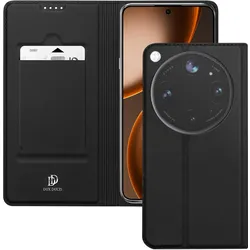 Dux Ducis Klapphülle für Oppo Find X9 Ultra Soft-Touch mit Standfunktion und Kartenfach (Oppo Find X9 Ultra), Smartphone Hülle, Blau