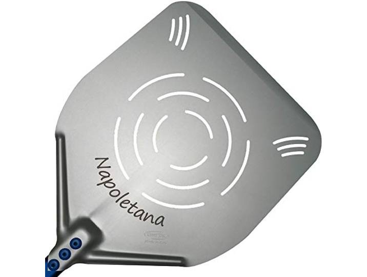 Gi.Metal Pizzaschaufel aus Aluminiumlegierung, 33 x 183 cm.