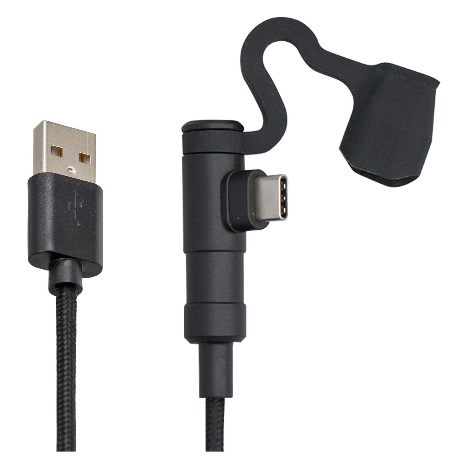 Daytona USB-KABEL TYP-A AUF TYP-C SW 20CM (0.20 m, 18 W) (80470)