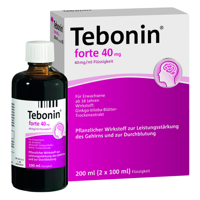 Dr.Willmar Schwabe GmbH & Co.KG TEBONIN forte 40 mg Lösung 2X100 ml 06995998