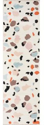 Novogratz Momeni Jem Hand Woven Wool and Lurex Abstract Area Rug.
