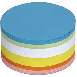 MAUL Moderationskarten Kreis 95mm sortiert VE=250 stück