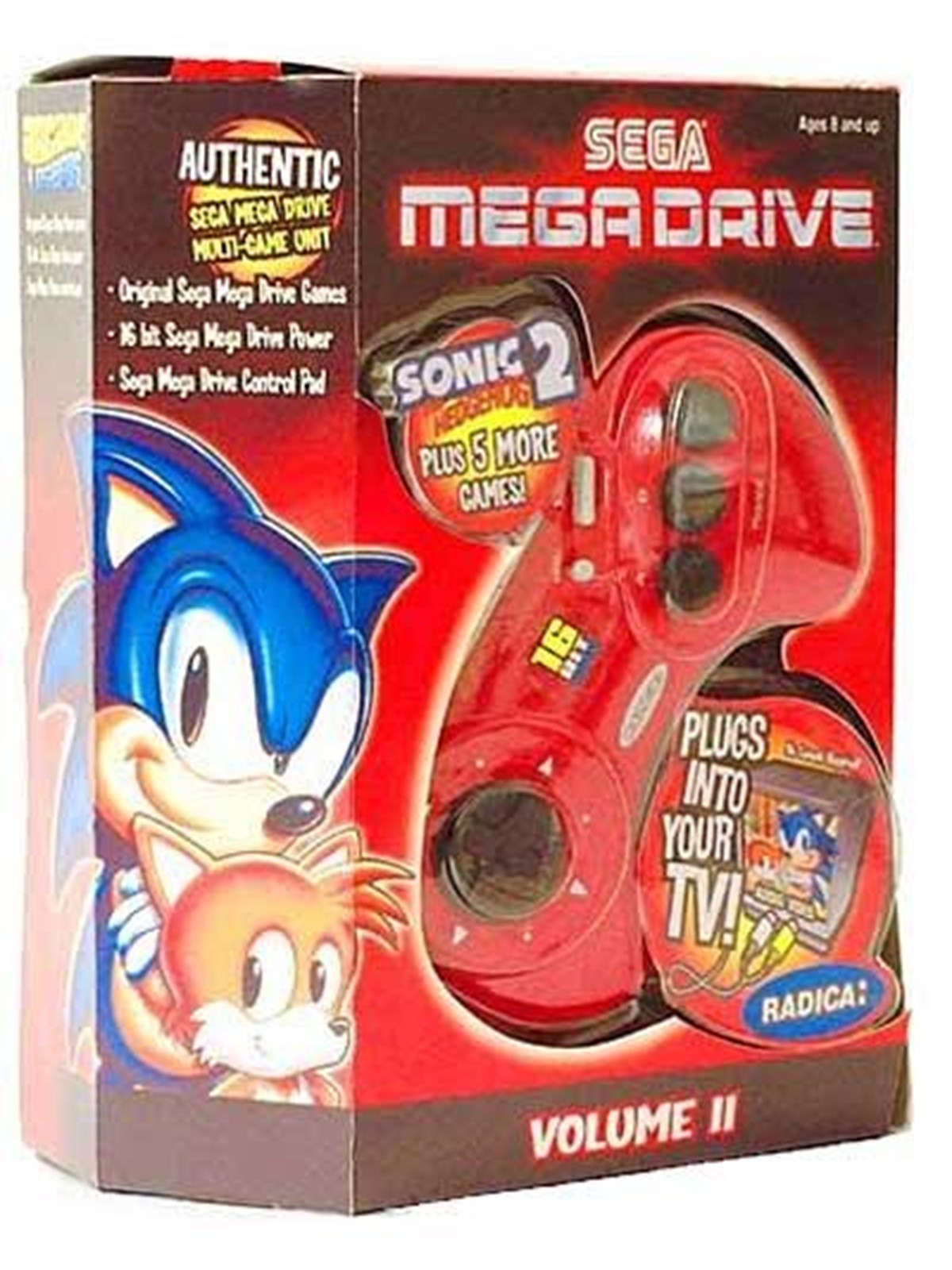 Radica SEGA Genesis (Mega Drive) Plug & Play Mini Console (Volume 2)