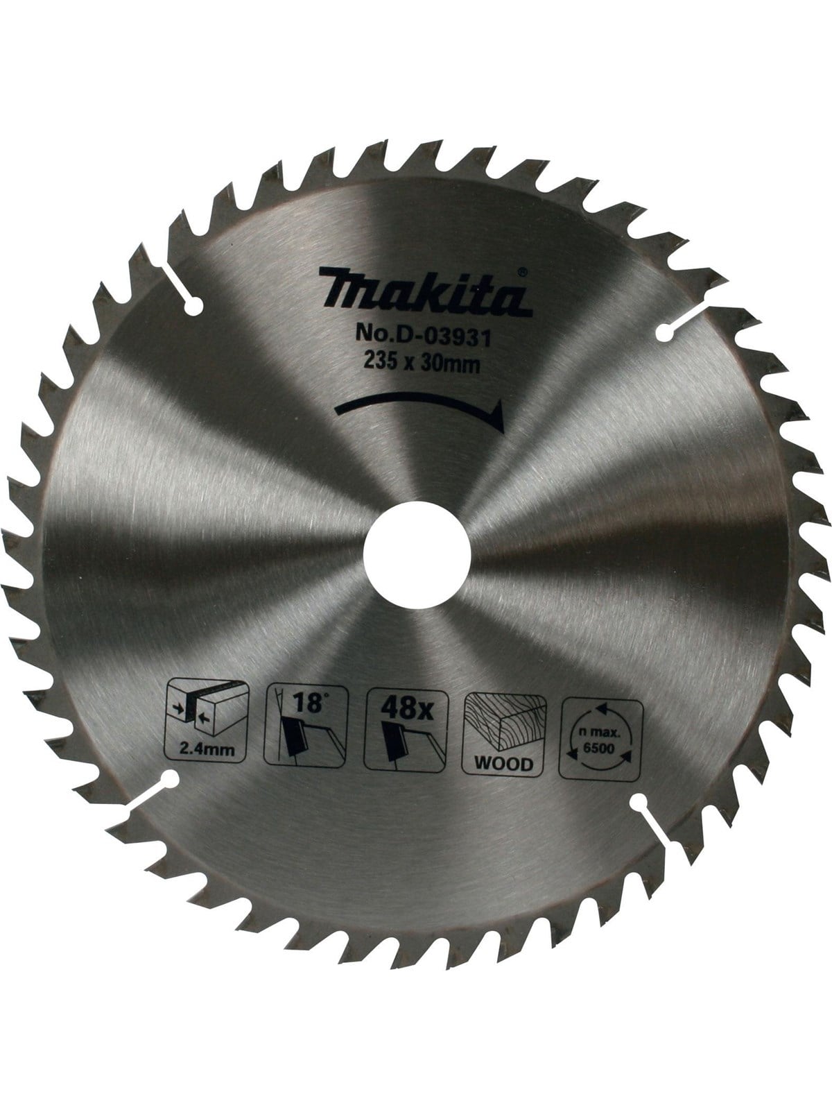 Makita D-03349 Wood Cutting Circular Saw Blade