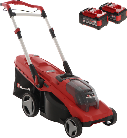 Einhell RASARRO 36/42 - Tagliaerba a batteria - 2x18V/5.2Ah - Taglio 42 cm