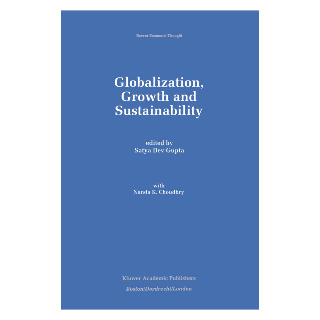 Springer Globalization, Growth and Sustainability (Englisch, Softcover, Satya Dev Gupta) (55526088)