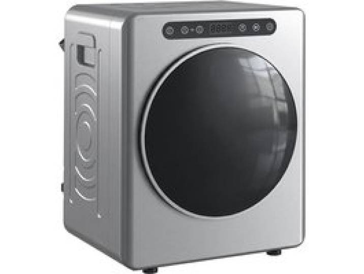Sèche-linge à évacuation 5kg - Sèche-linge compact 1000W chargement frontal tambour inox - Argent - T0002-01-19699