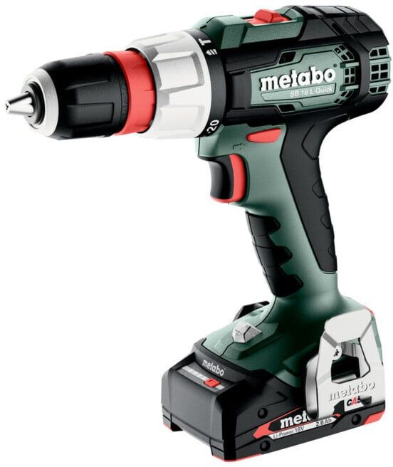 Metabo Perceuse-visseuse à percussion sans fil SB 18 L Quick (614054500), metaBOX 145 (614054500)
