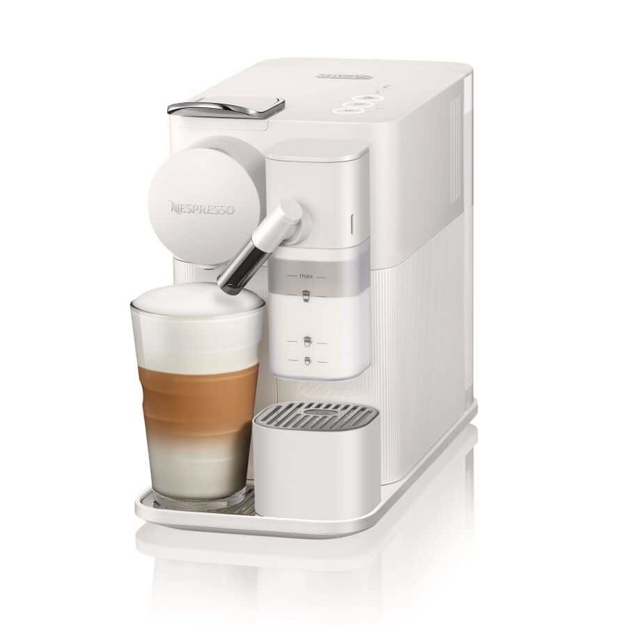 DeLonghi EN510.W Lattissima One Nespresso Kapselmaschine 19 bar 1,0 l (Weiß) 0132193470