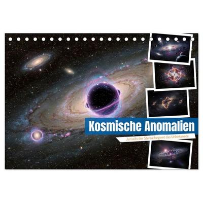 Kosmische Anomalien (Tischkalender 2027 DIN A5 quer), CALVENDO Monatskalender