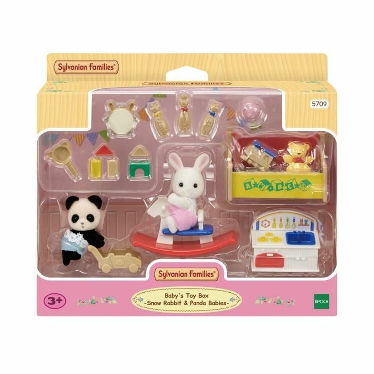 Sylvanian Families The Baby Toy Box Miniature Figurines