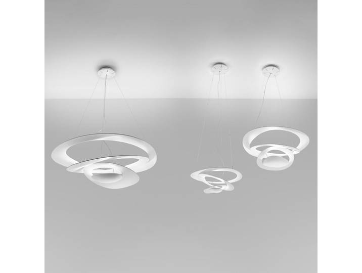 Pirce Micro LED Suspension Blanc - Artemide - Salon / séjour - Design - Métal - À ampoule unique