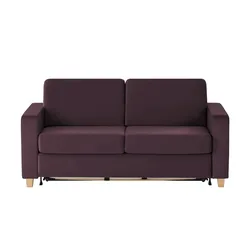 nehl Schlafsofa  Boston Deluxe ¦ lila/violett ¦ Maße (cm): B: 199 H: 91 T: 103.0