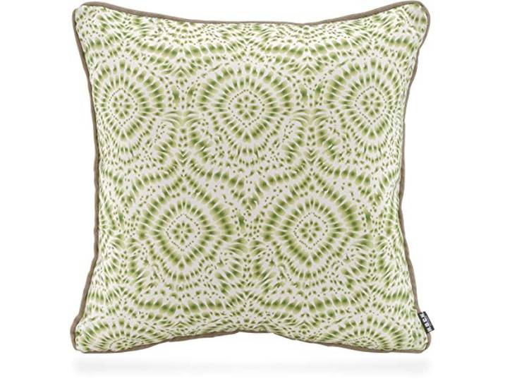 H.O.C.K. Badu Batik Steel Outdoor Kissen mit Keder 50x50cm col. 08 grün