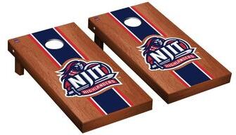 Skip's Garage New Jersey Institute of Technology Highlanders Rosewood Cornhole Board Set