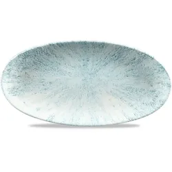 Churchill Stone Aquamarine Chefs Platte Oval 30x15cm