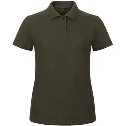 B&C Damen Piqué Polo ID.001 PWI11 brown 3XL