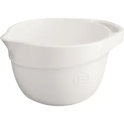 Emile Henry Rührschüssel 2,5 l, weiß, Keramik