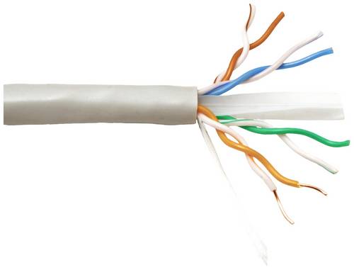 Value 21.99.1685 Netzwerkkabel CAT 6a U/UTP Grau 300m