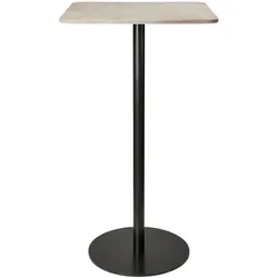 Mater Mater Stehtisch, höhe 106 cm, 60 x 60 cm, wood waste grey