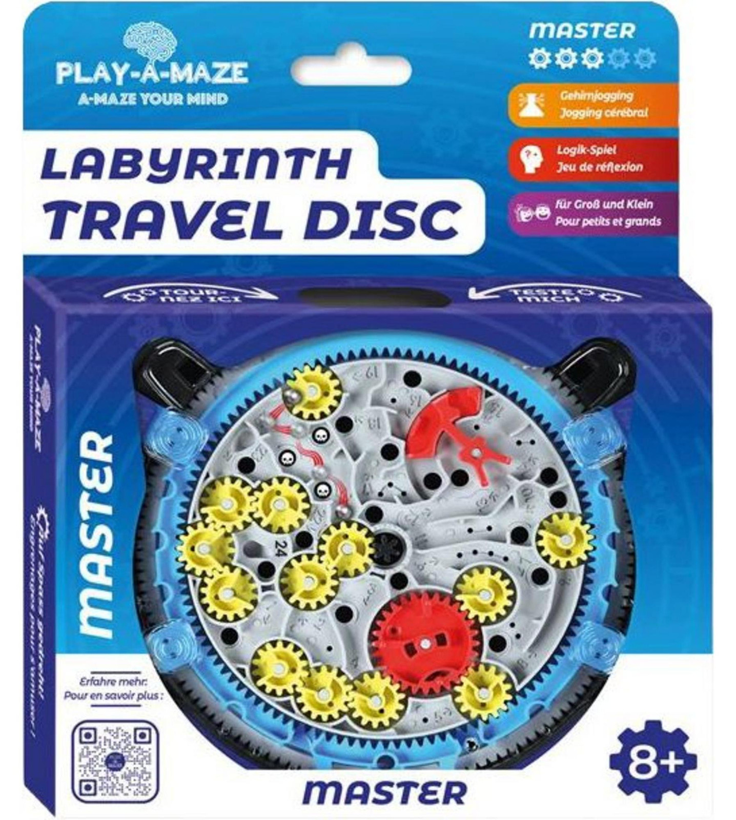 Carletto Labyrinth Reisspel MASTER Kogelbaanspel Expert vanaf 8 jaar